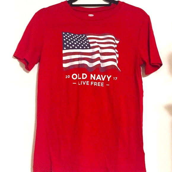 Old Navy Other - Red old navy T-shirt with 2017 American design